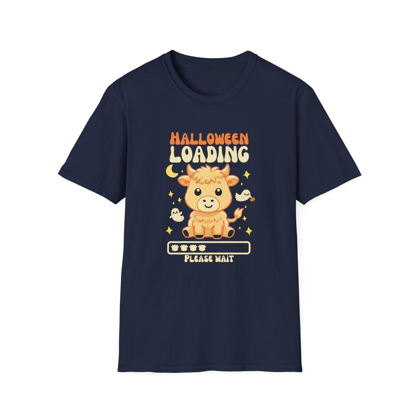 Cute Highland Cow Halloween T-Shirt