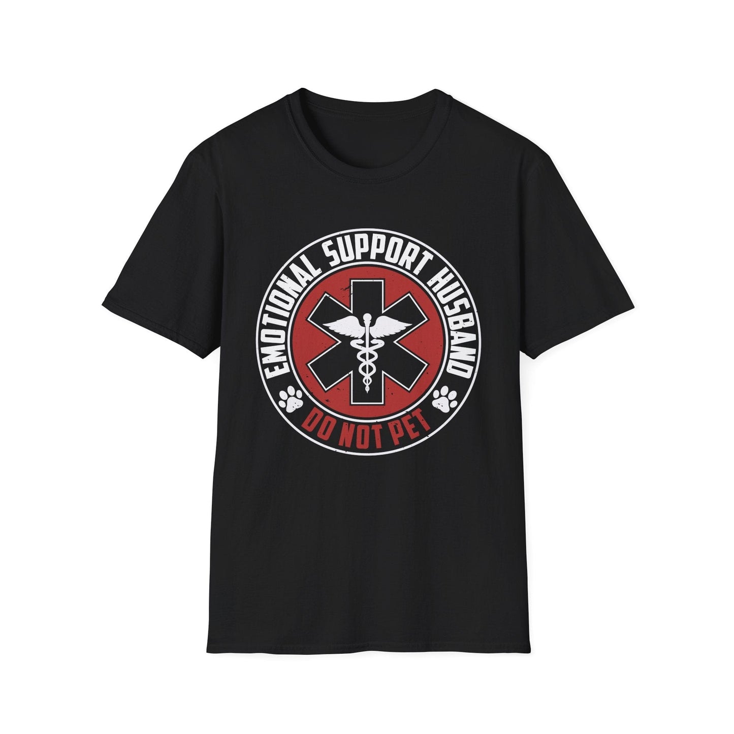 Do Not Pet - Emotional Support Husband T-Shirt