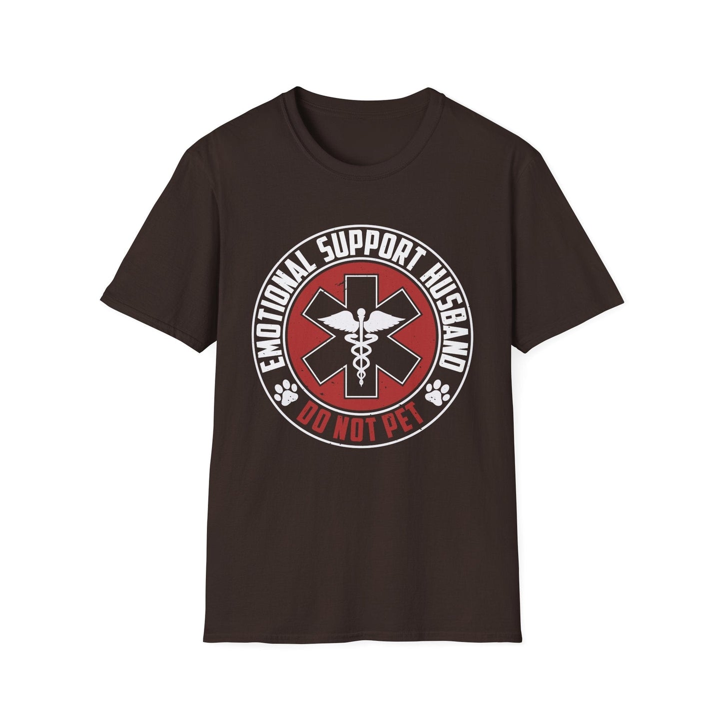 Do Not Pet - Emotional Support Husband T-Shirt