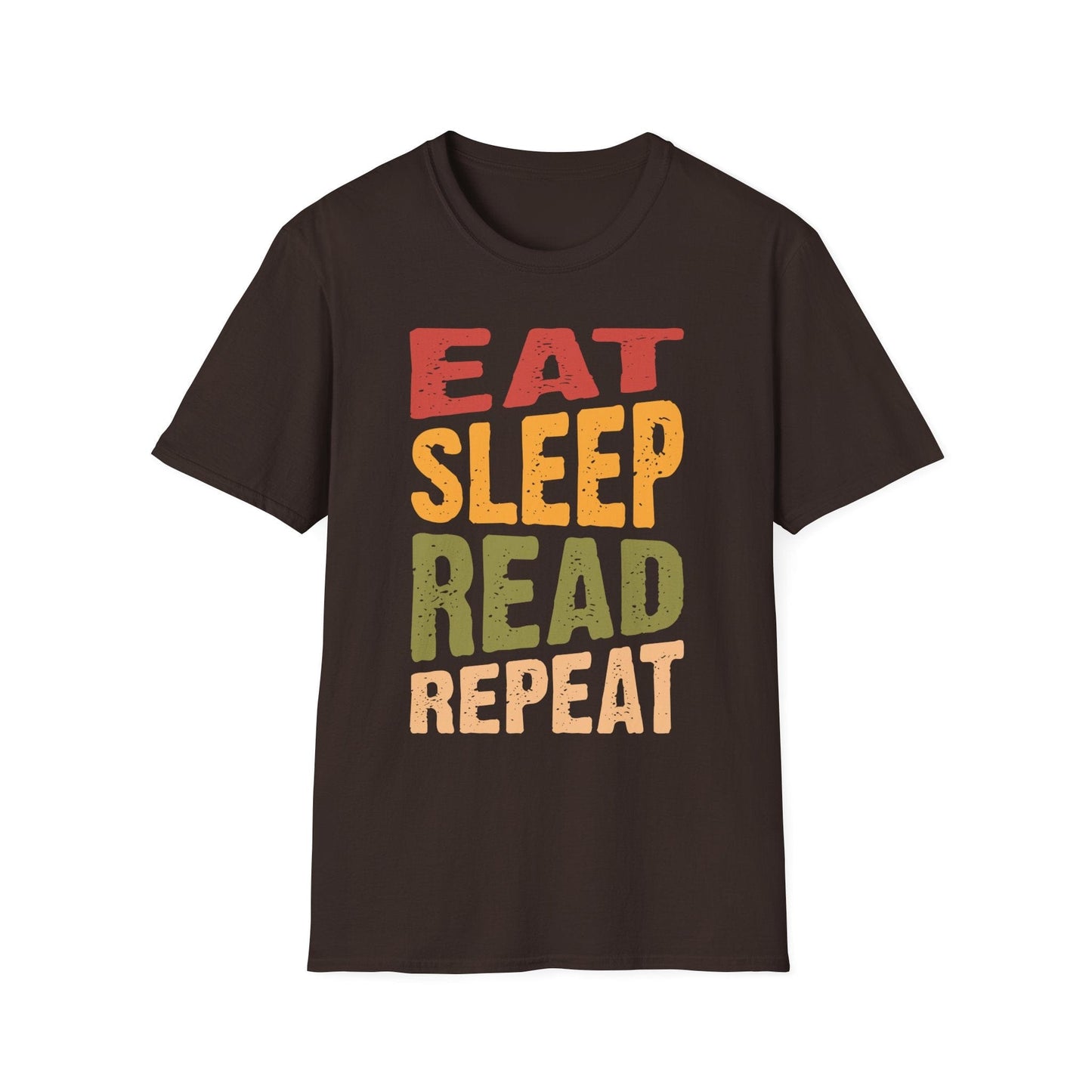 Eat Sleep Read Repeat - Book Lover T-Shirt