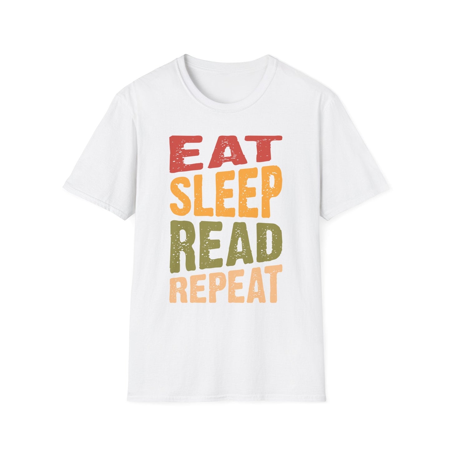 Eat Sleep Read Repeat - Book Lover T-Shirt