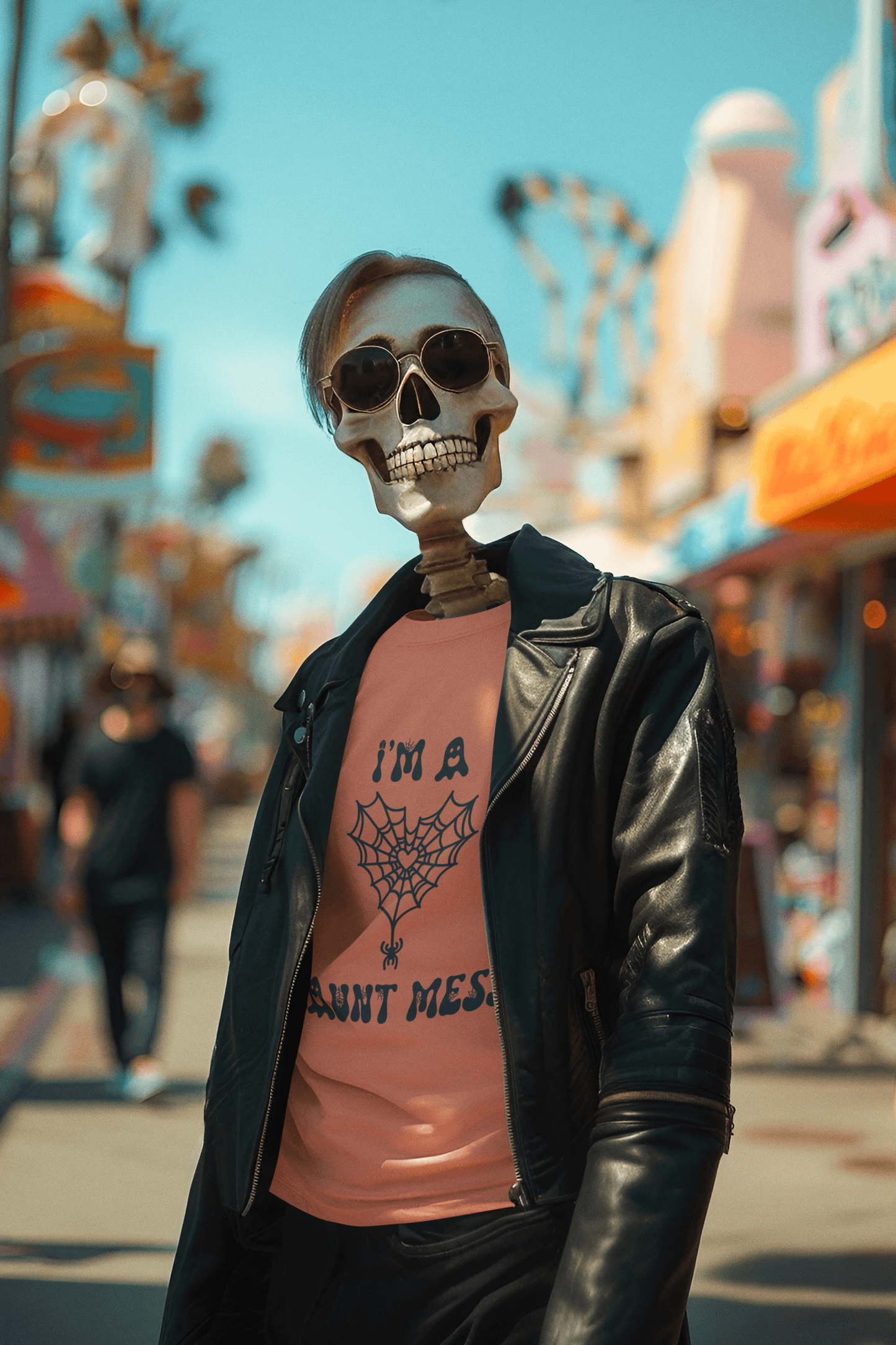 Haunt Mess Halloween T-Shirt