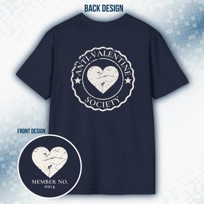 Anti-Valentine Society Member Vintage Tee