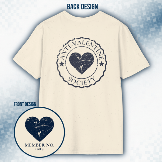 Anti-Valentine Society Member Vintage Tee