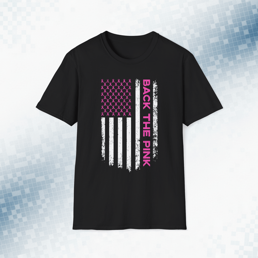Back the Pink - Support Breast Cancer Awareness T-Shirt