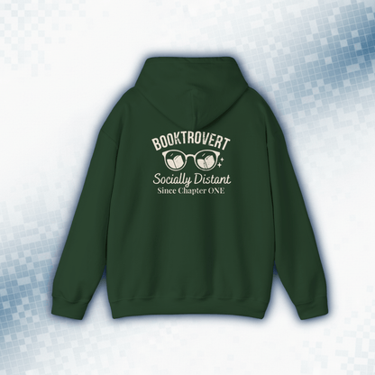 Booktrovert - Socially Distant Book Lover's Hoodie