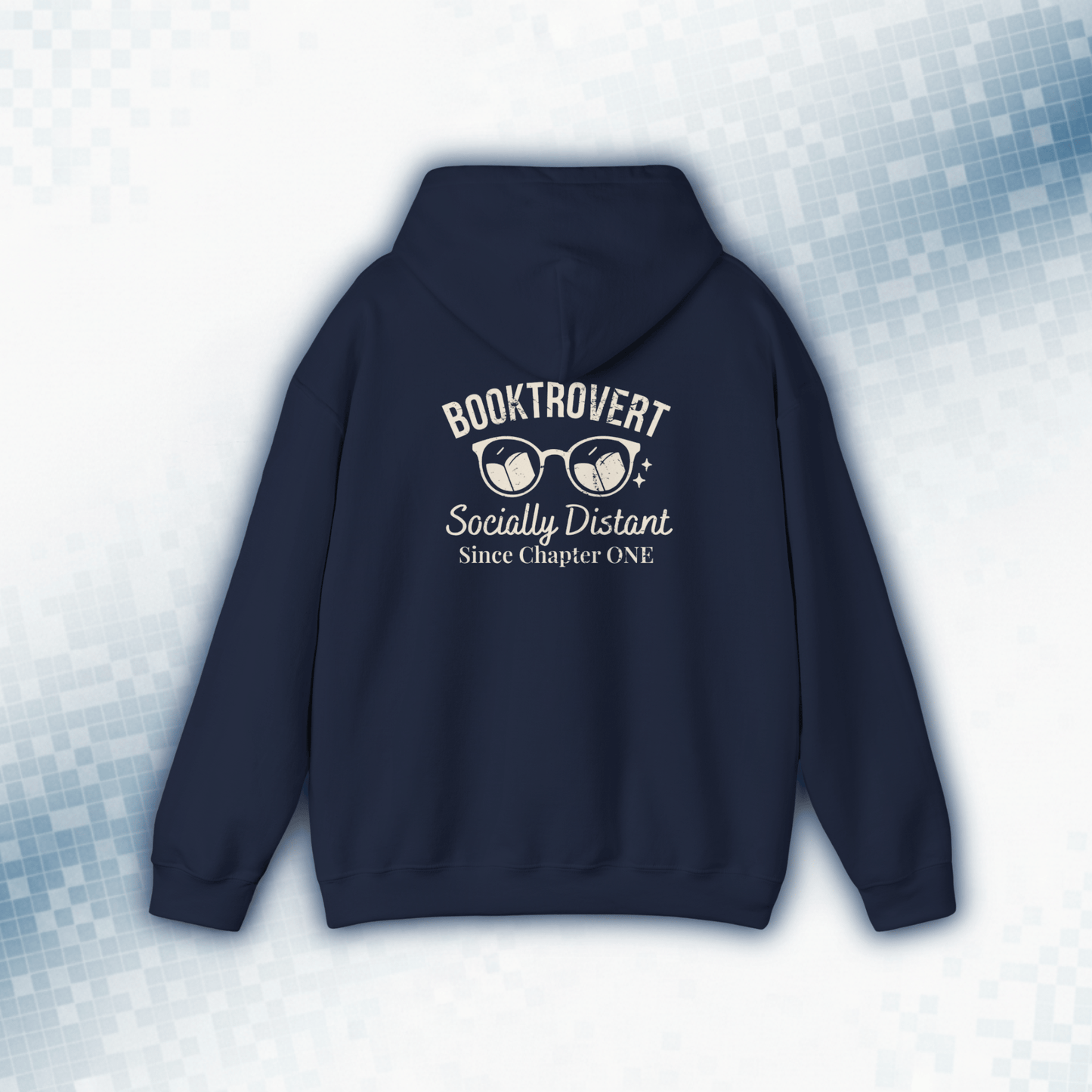 Booktrovert - Socially Distant Book Lover's Hoodie