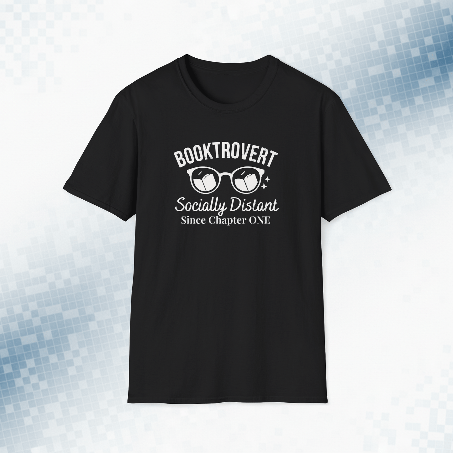 Booktrovert - Socially Distant Book Lover's Tee
