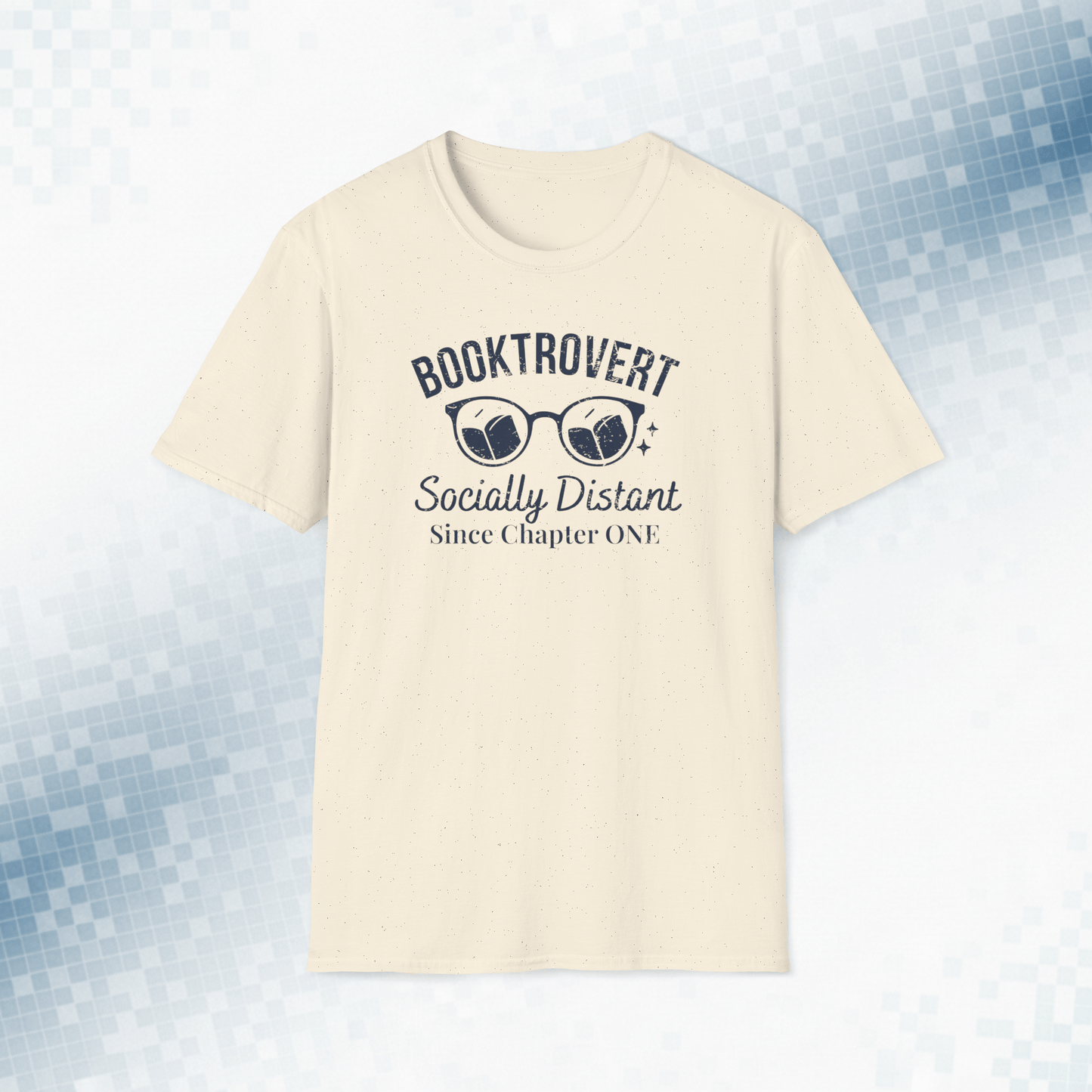 Booktrovert - Socially Distant Book Lover's Tee