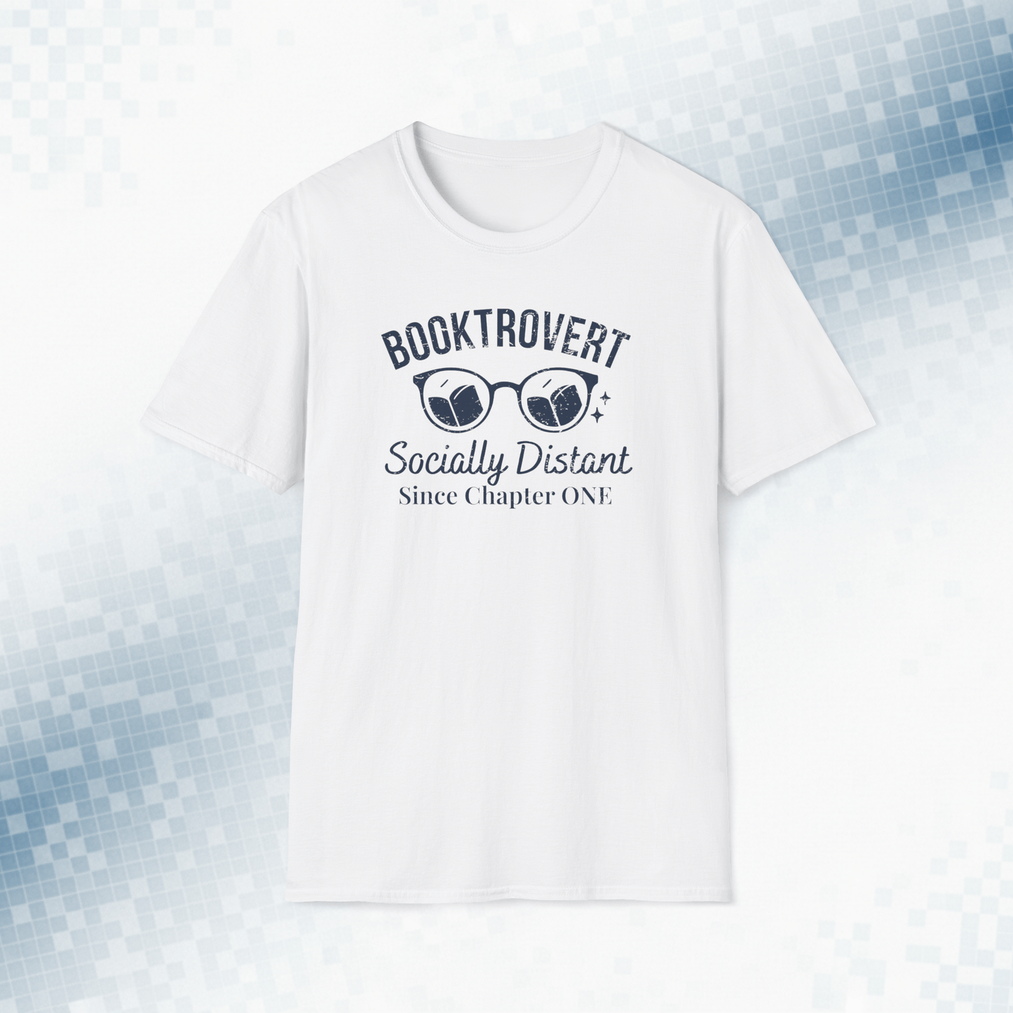 Booktrovert - Socially Distant Book Lover's Tee