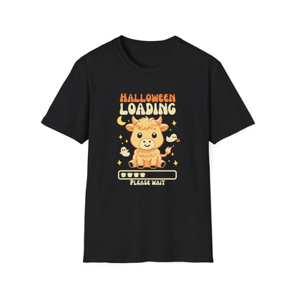 Cute Highland Cow Halloween T-Shirt