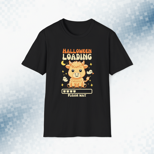 Cute Highland Cow Halloween T-Shirt