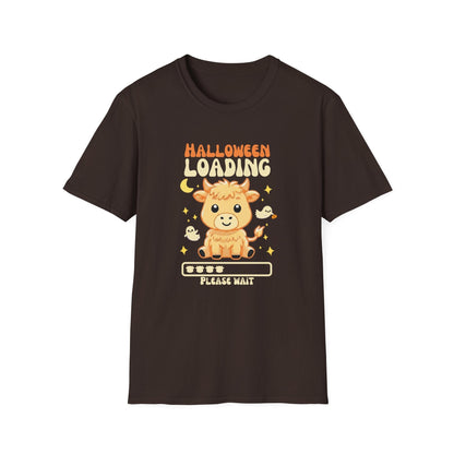 Cute Highland Cow Halloween T-Shirt