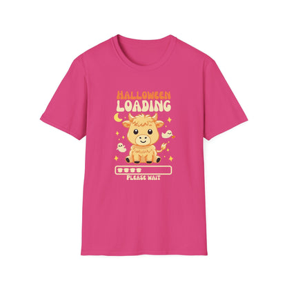 Cute Highland Cow Halloween T-Shirt