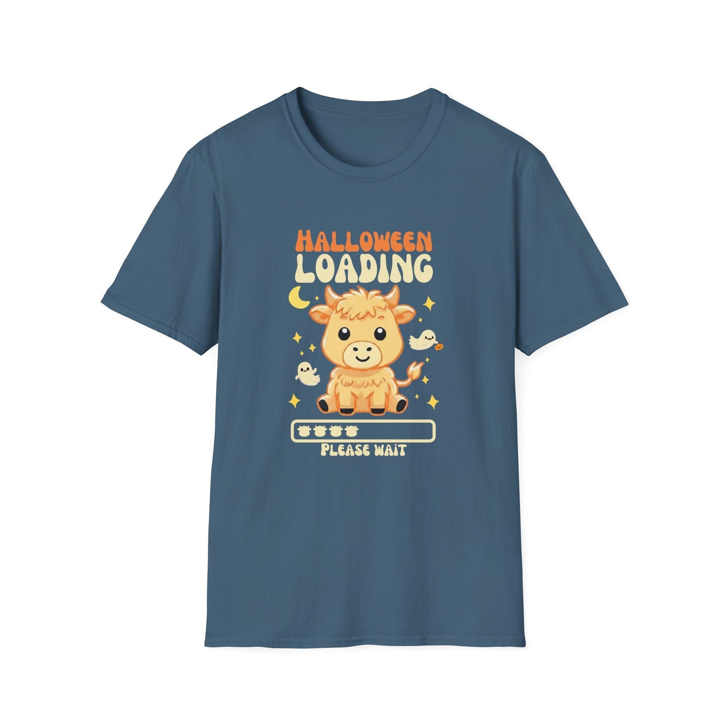Cute Highland Cow Halloween T-Shirt