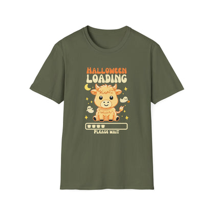 Cute Highland Cow Halloween T-Shirt