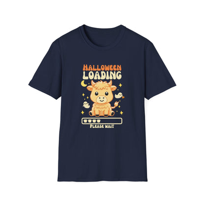 Cute Highland Cow Halloween T-Shirt