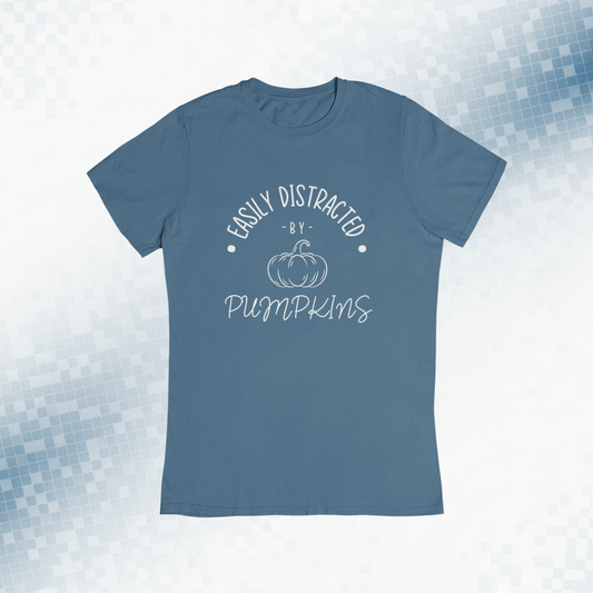 Easily Distracted By Pumpkins T-Shirt