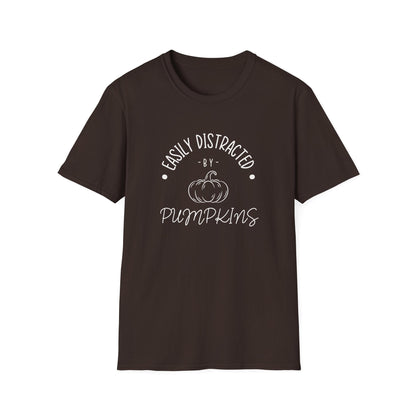 Easily Distracted By Pumpkins T-Shirt