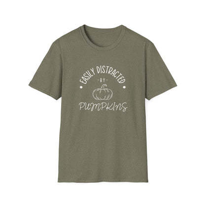 Easily Distracted By Pumpkins T-Shirt