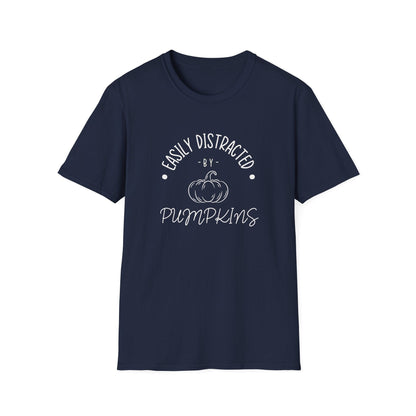 Easily Distracted By Pumpkins T-Shirt
