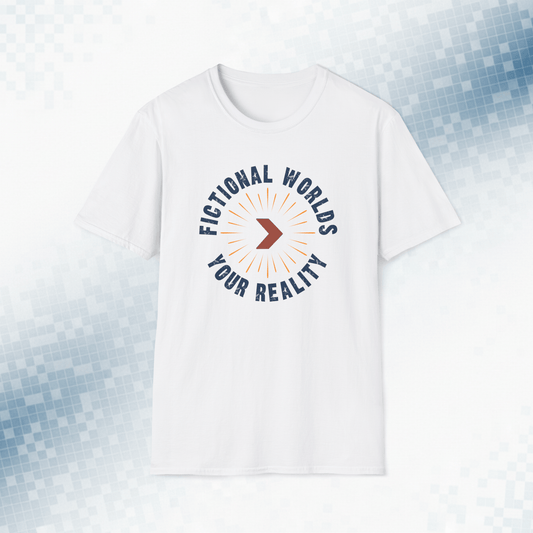 Fictional Worlds > Your Reality Vintage Reader Tee