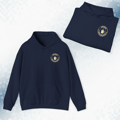 Hang On Let Me Caffeinate First - Vintage Coffee Lover Hoodie