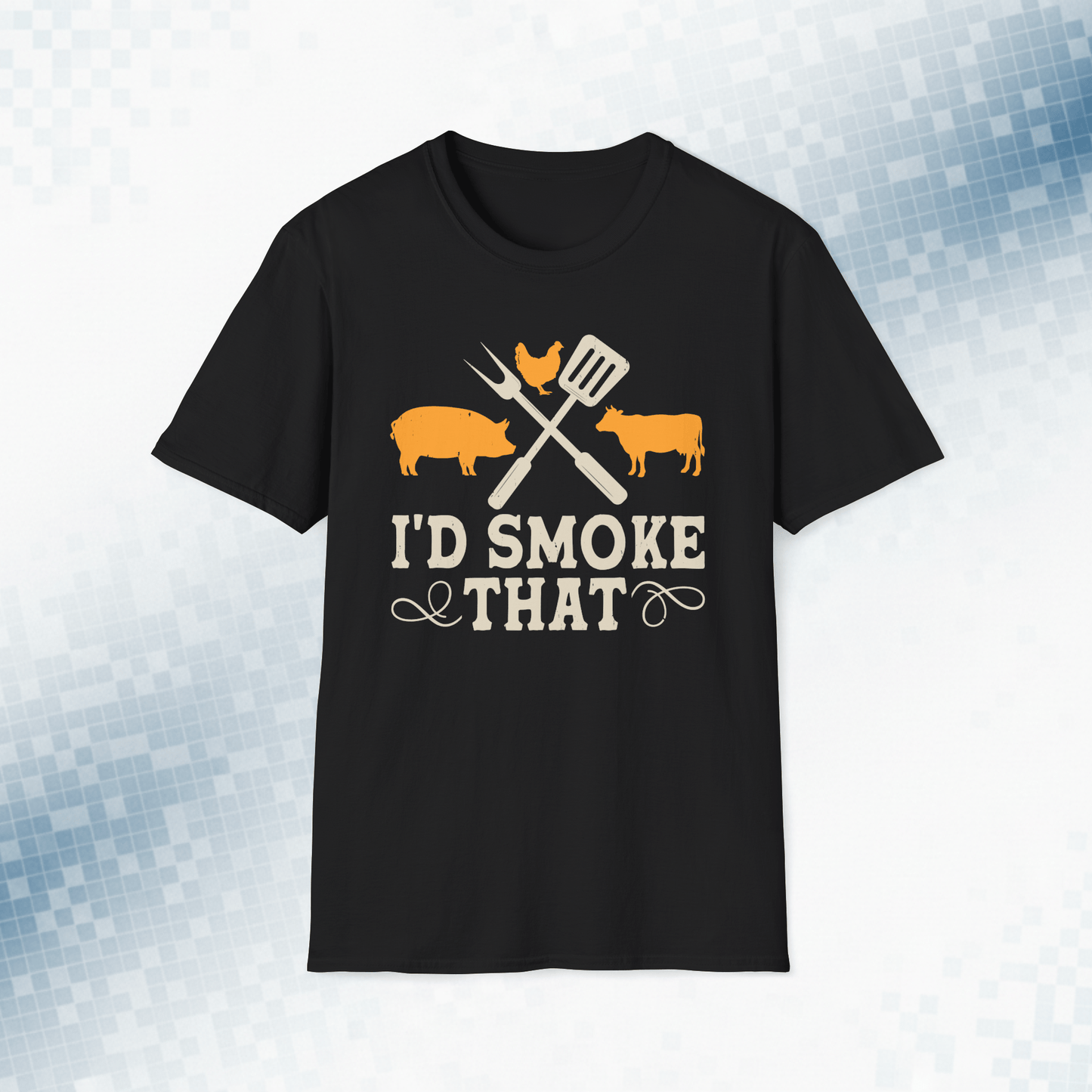 I’d Smoke That – Vintage BBQ Master T-Shirt