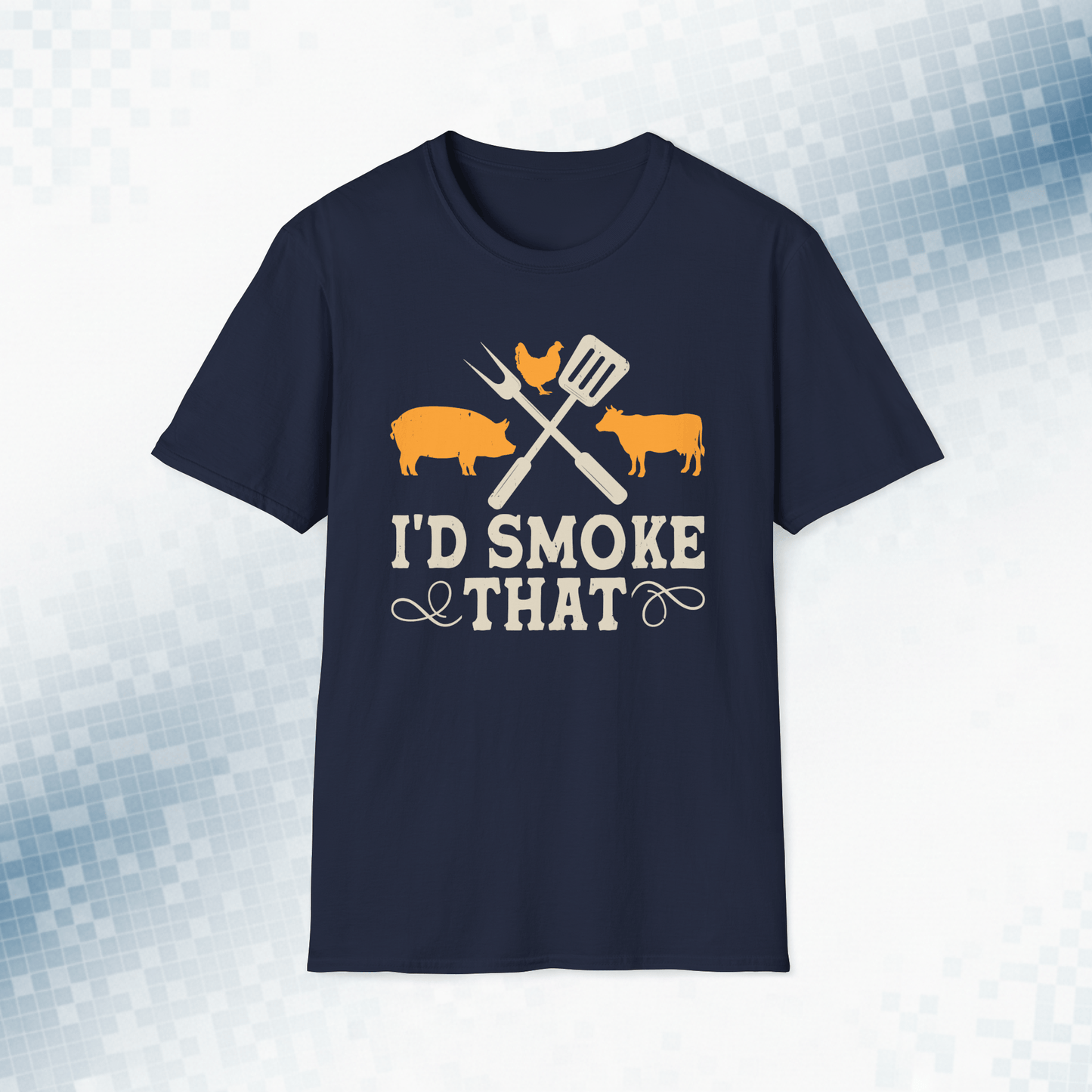 I’d Smoke That – Vintage BBQ Master T-Shirt