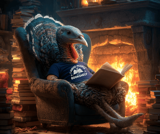 I Judge People by Their Bookshelf – Vintage Book Lover Tee