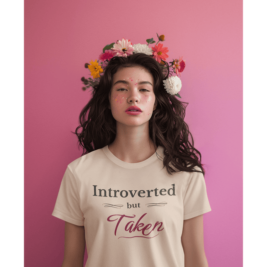 Introverted But Taken – Vintage Romantic Tee