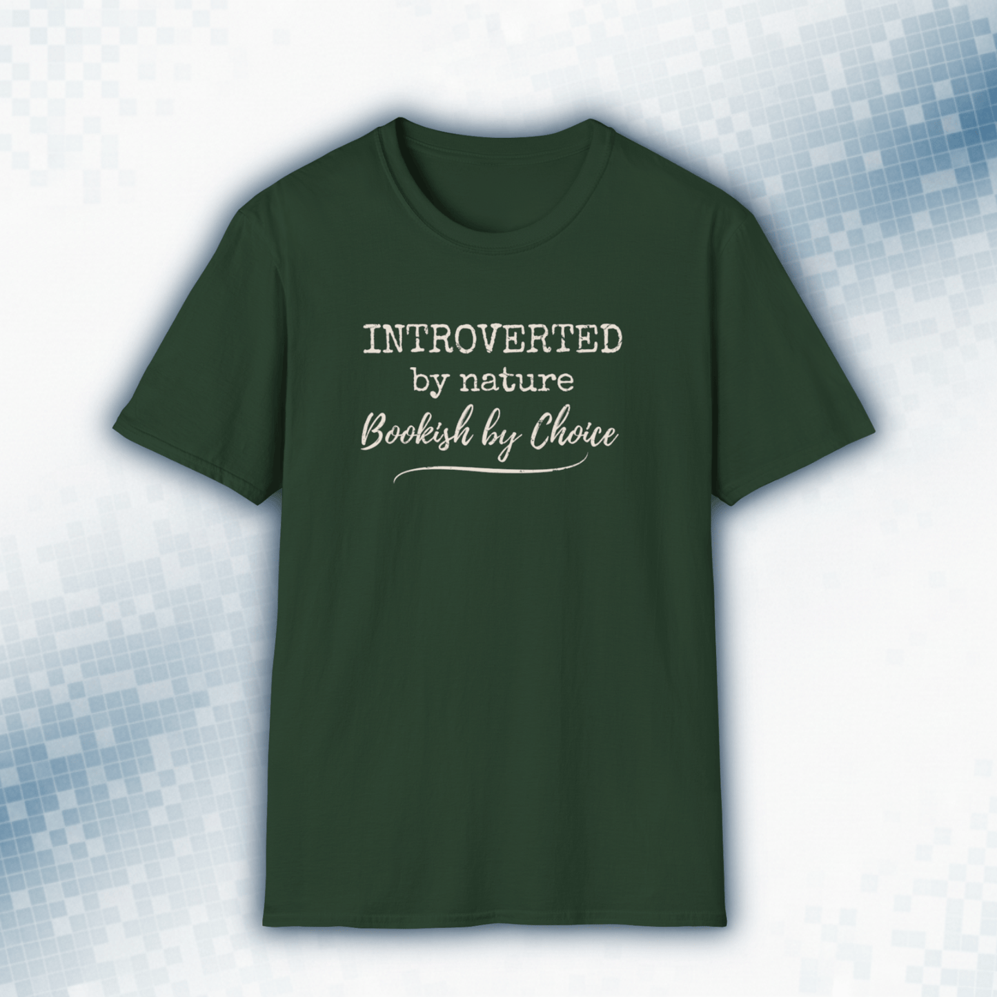 Introverted By Nature - Bookish By Choice T-Shirt