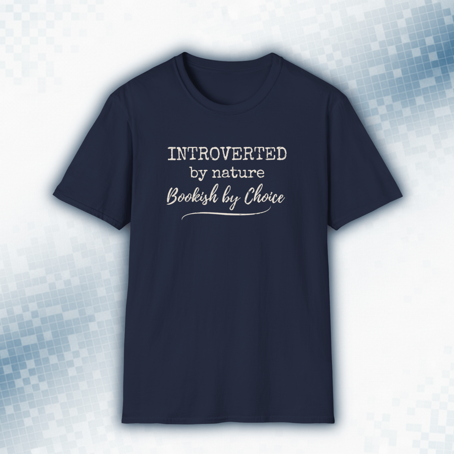 Introverted By Nature - Bookish By Choice T-Shirt