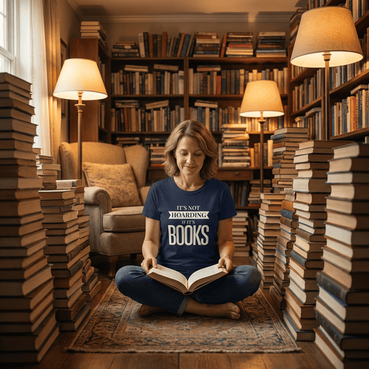 It's Not Hoarding If It's Books T-Shirt