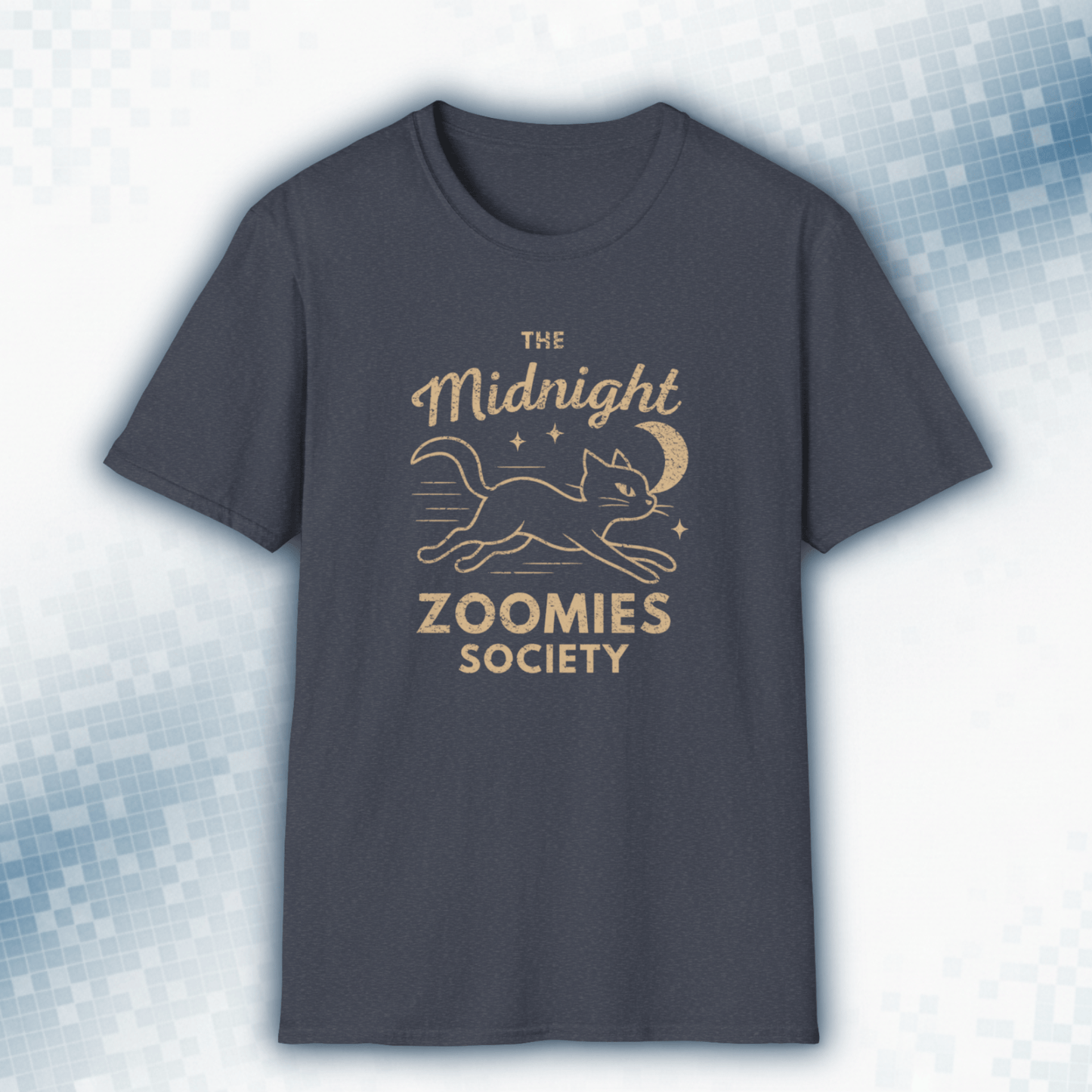 Midnight Zoomies Society - Vintage Cat Tee