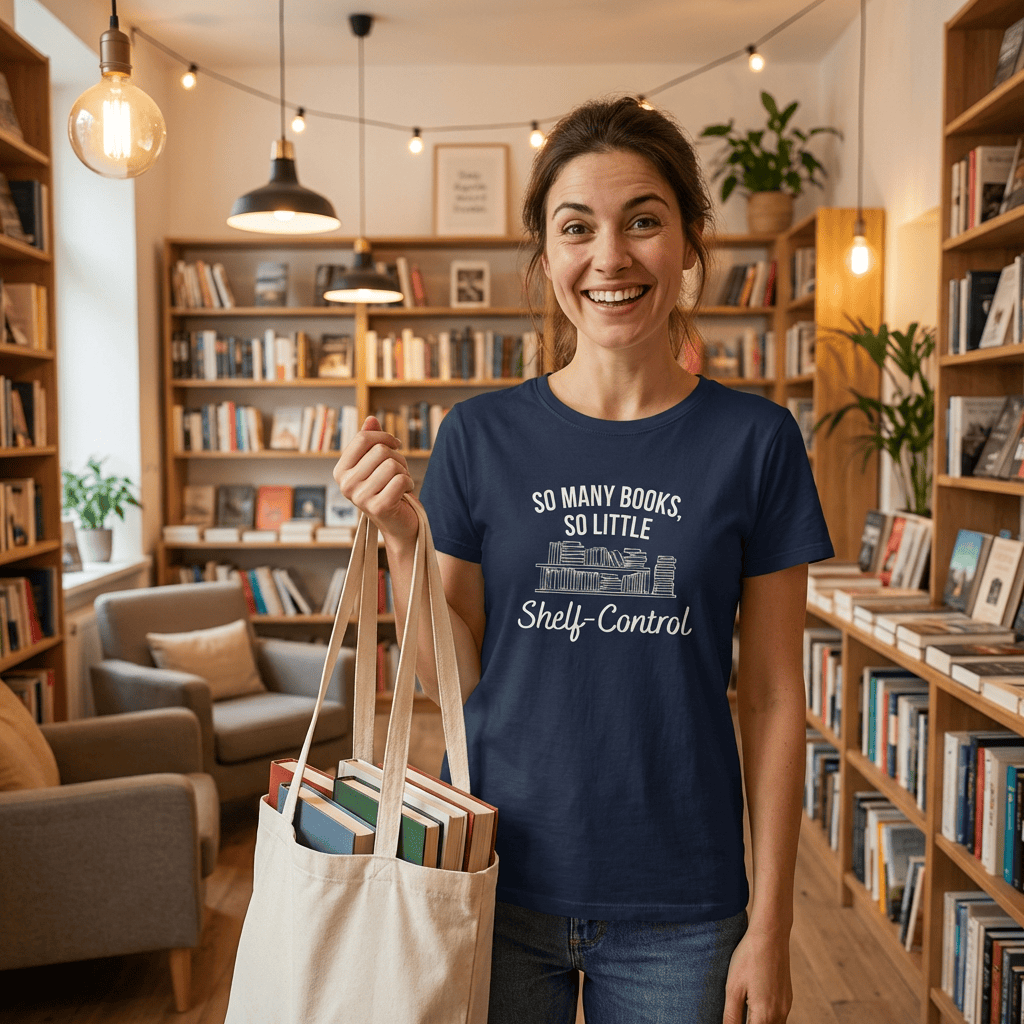 No Shelf Control - Book Lover T-Shirt