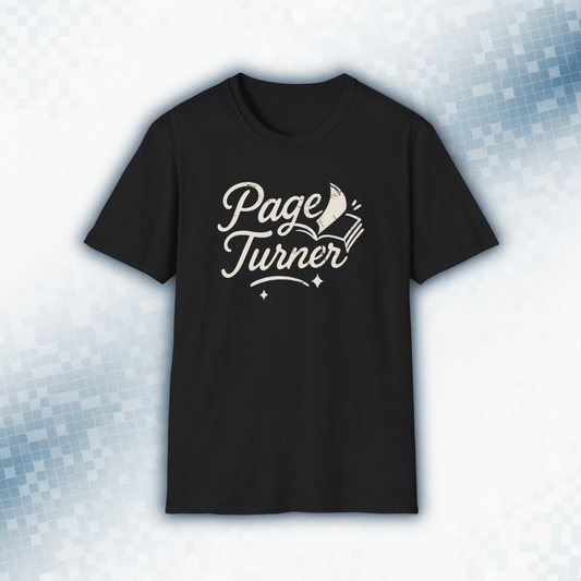 Page Turner – Vintage Book Lover T-Shirt