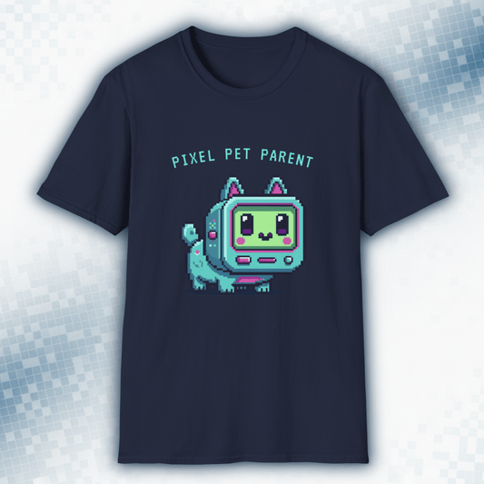 Pixel Pet Parent - Cute Retro Tee