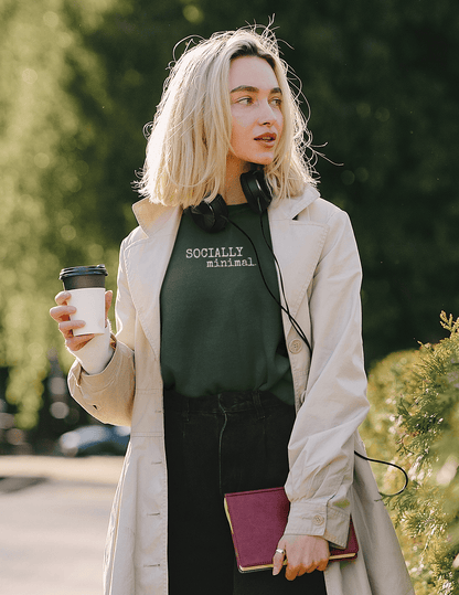 Socially Minimal — Introvert Graphic Tee