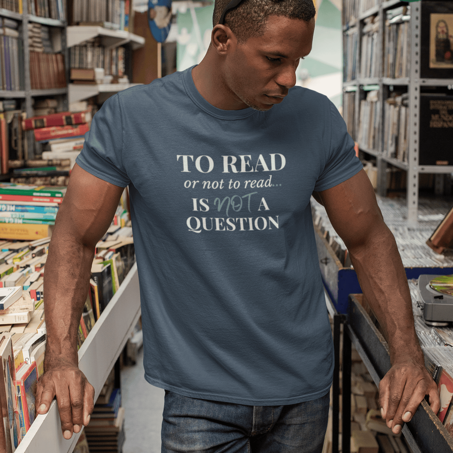 To Read or Not to Read — Vintage Book Lover T-Shirt