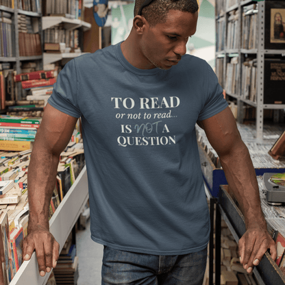 To Read or Not to Read — Vintage Book Lover T-Shirt